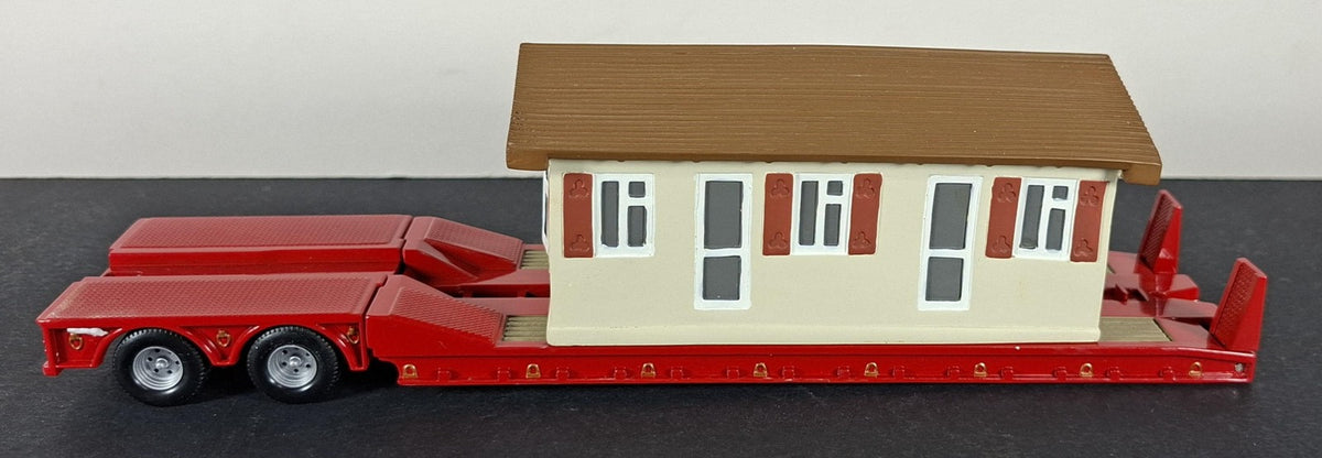 Boxed Corgi Heanor Haulage Volvo F88 2 Axle Low Loader & Portable Building Load -  CC13110