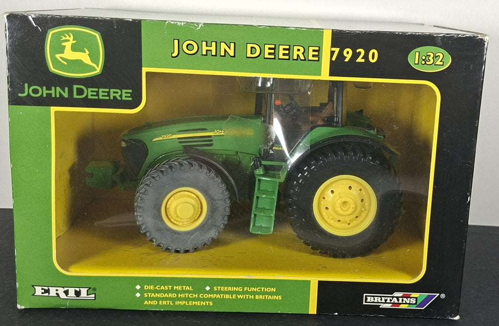 Boxed Britains John Deere 7920 Tractor - 15525