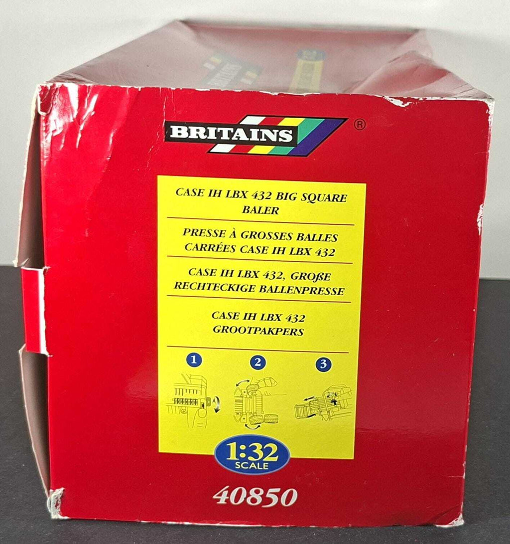 Boxed Britains Case IH LBX 432 Big Square Baler - 40850