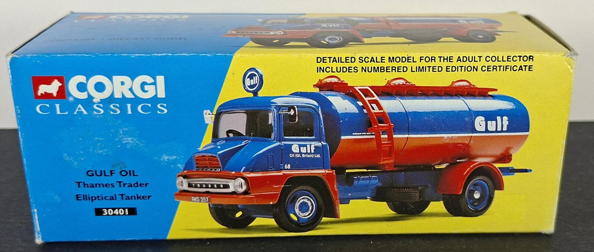 Boxed Corgi Gulf Oil Thames Trader Elliptical  Tanker - 30401
