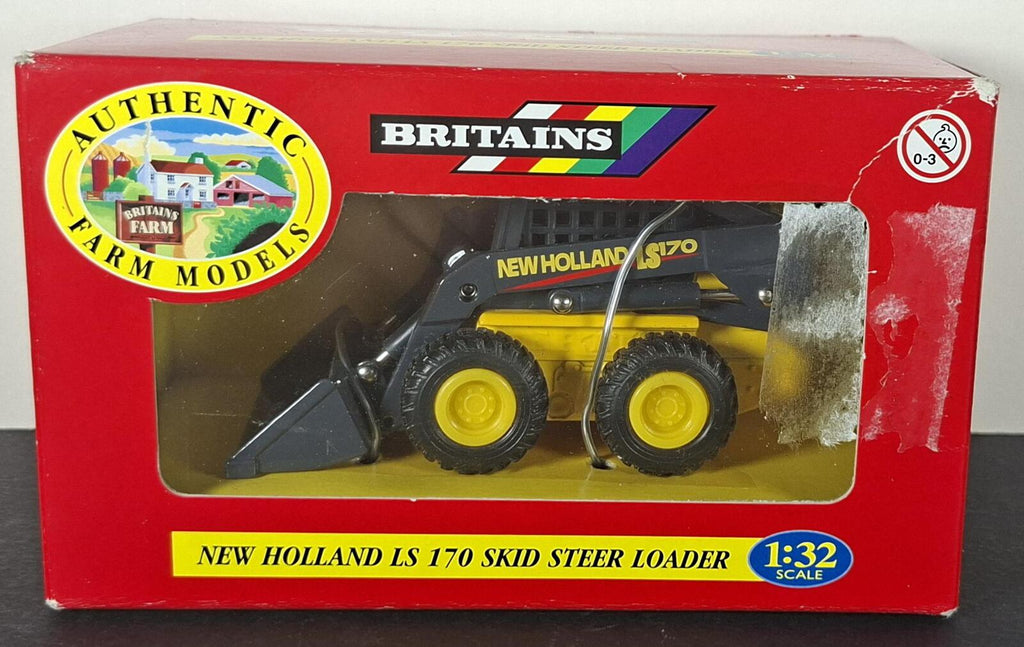 Boxed Britains New Holland LS 170 Skid Steer Loader - 40510