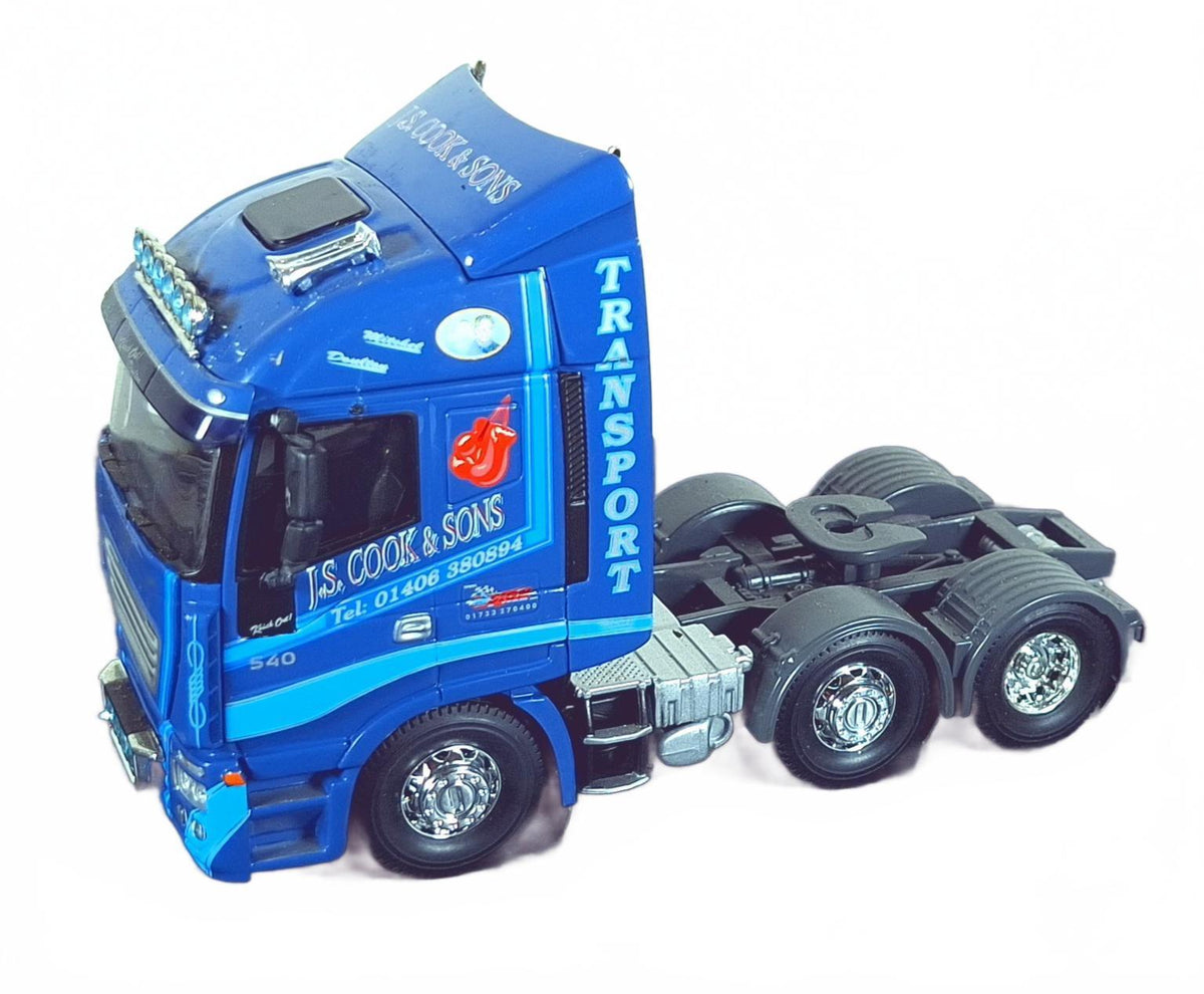 Boxed Corgi J.S Cook & Sons Iveco Stralis Set Of 3 Cabs - CC15004 (70)*