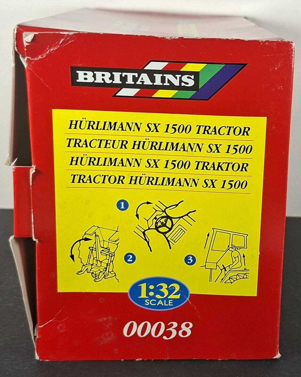 Boxed Britains Hurlimann SX 1500 Tractor - 00038