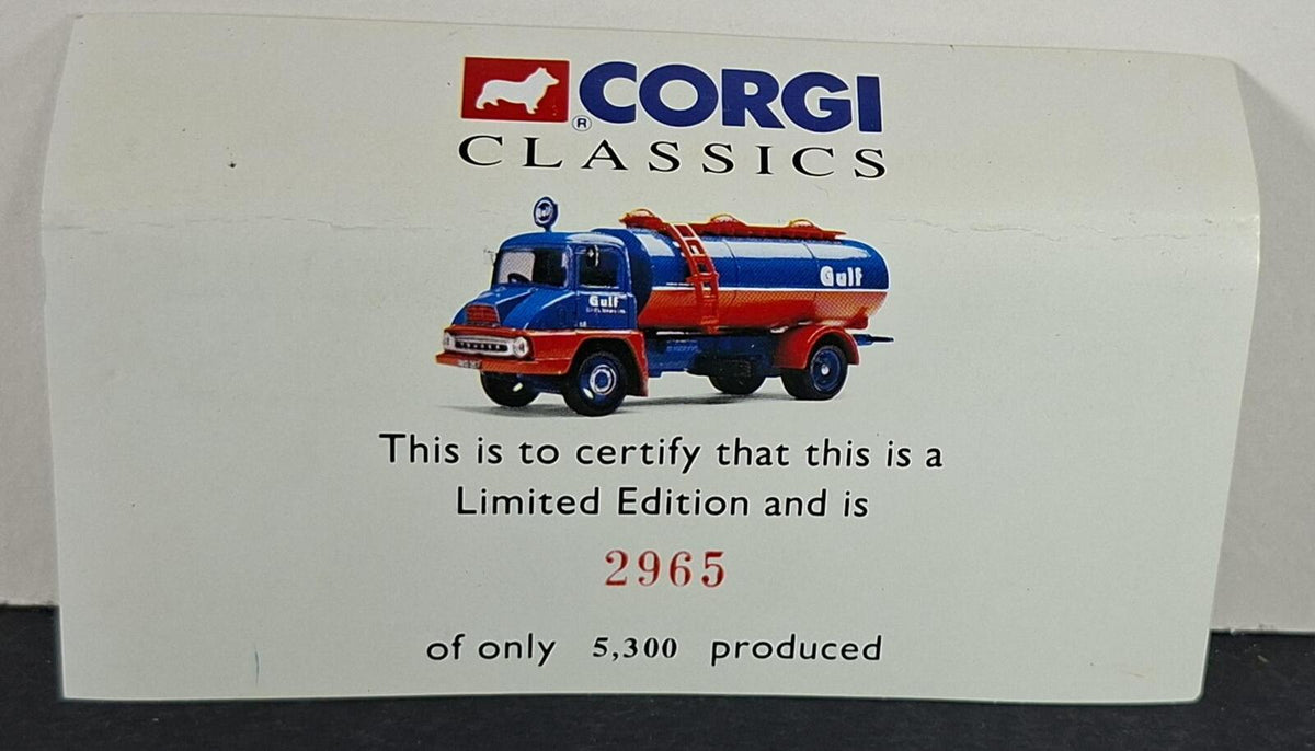 Boxed Corgi Gulf Oil Thames Trader Elliptical  Tanker - 30401