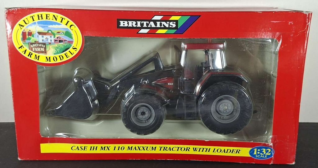 Boxed Britains Case IH MX 110 Maxxum Tractor With Loader - 00228