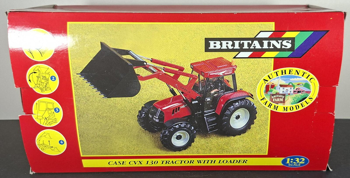 Boxed Britains Case CVX 130 Tractor With Loader - 40079