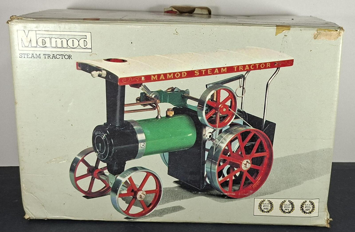 Boxed Mamod TE1A Live Steam Tractor