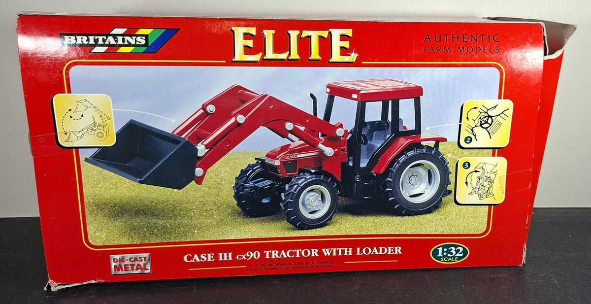 Boxed Britains Case IH CX90 Tractor With Loader - 14775