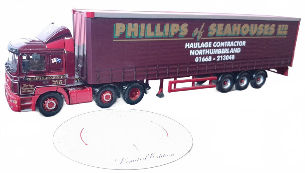 Boxed Corgi Phillips Ltd MAN F2000 Curtainside CC12012 (30)