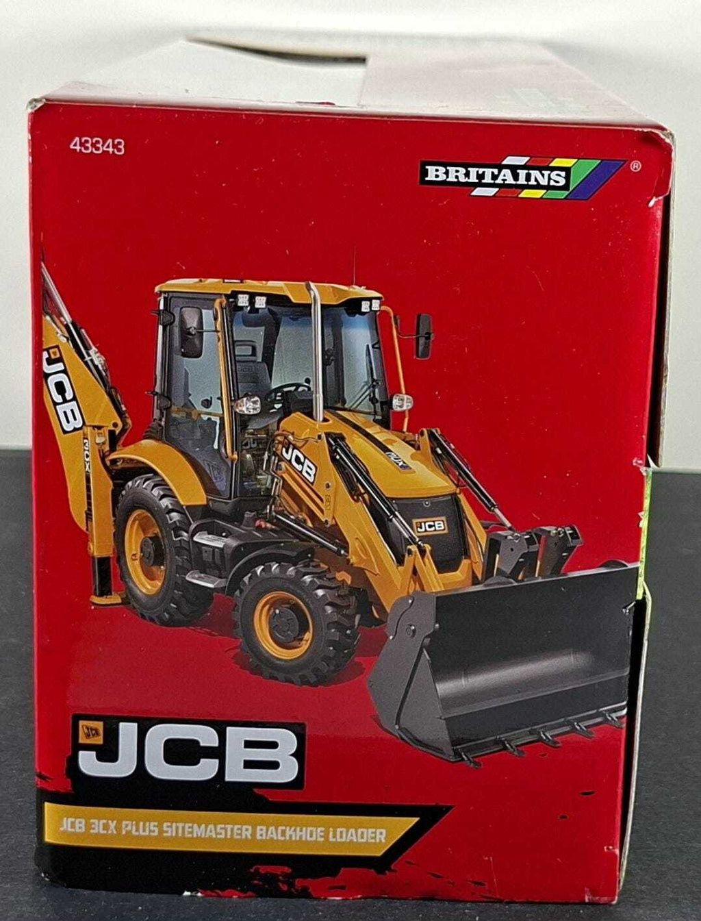Boxed Britains JCB 3CX Plus Sitemaster Backhoe Loader - 43343