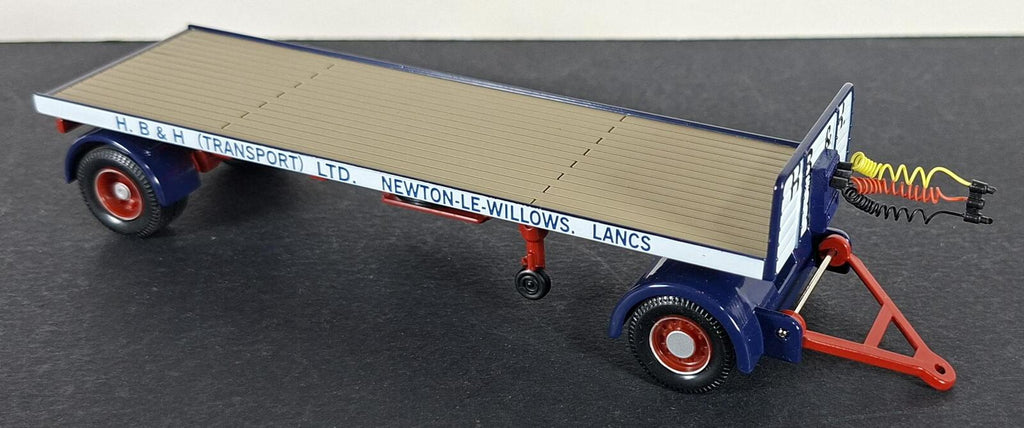 Boxed Corgi H, B & H Ltd Newton-Le-Willows Leyland (Lad) Octopus With Drawbar Trailer - CC11609