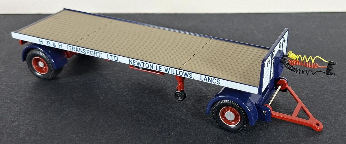 Boxed Corgi H, B & H Ltd Newton-Le-Willows Leyland (Lad) Octopus With Drawbar Trailer - CC11609