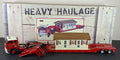 Boxed Corgi Heanor Haulage Volvo F88 2 Axle Low Loader & Portable Building Load -  CC13110