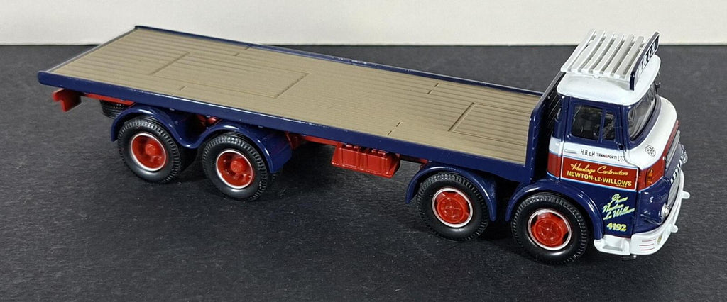 Boxed Corgi H, B & H Ltd Newton-Le-Willows Leyland (Lad) Octopus With Drawbar Trailer - CC11609
