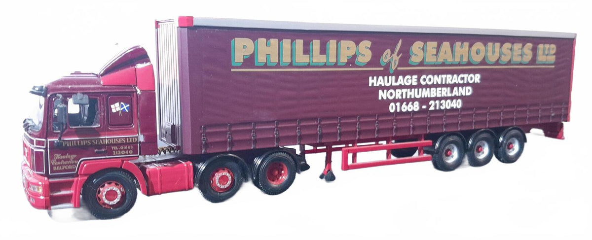 Boxed Corgi Phillips Ltd MAN F2000 Curtainside CC12012 (30)
