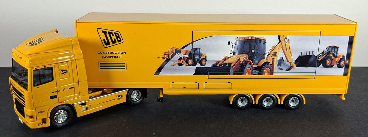 Boxed Corgi JCB DAF XF Space Cab Exhibition Unit - CC13237