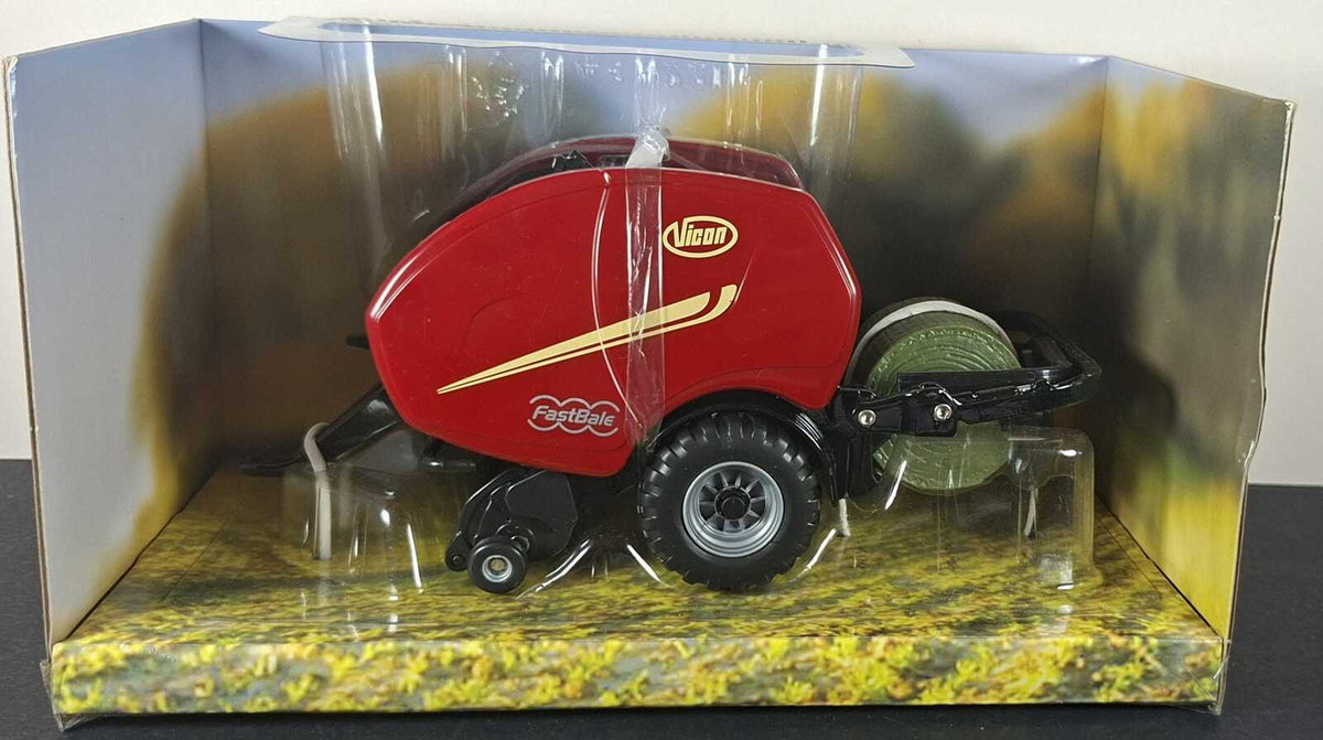 Boxed Britains Vicon Fastbale Non Stop Bale Wrapper Combination - 43221