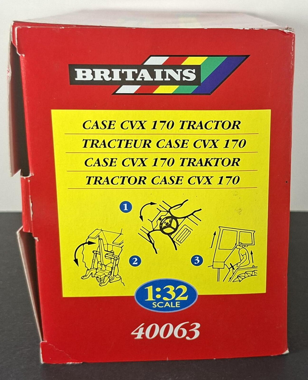 Boxed Britains Case CVX 170 Tractor - 40063