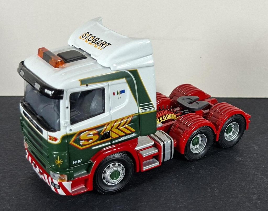 Boxed Corgi Eddie Stobart Ltd Scania Low Loader - CC12203