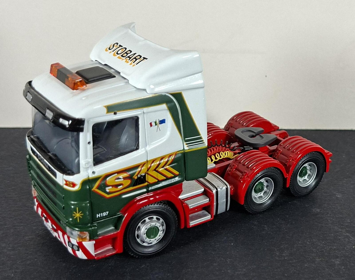 Boxed Corgi Eddie Stobart Ltd Scania Low Loader - CC12203