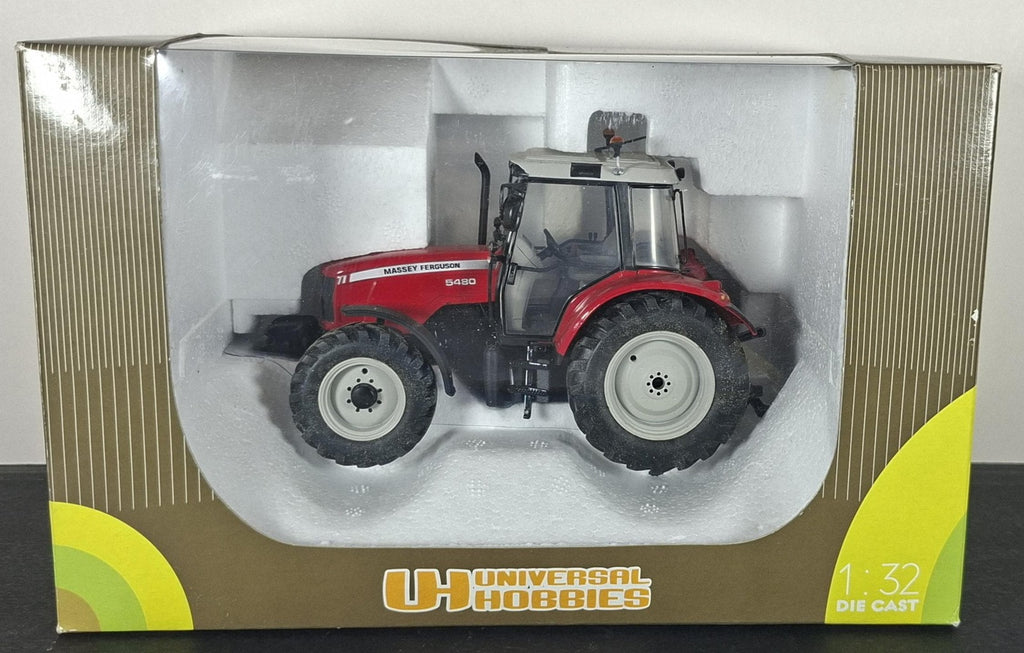 Boxed Universal Hobbies Massey Ferguson 5480 Tractor - 2740U