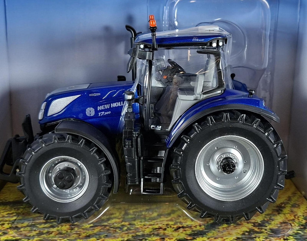 Boxed Britains New Holland T7.300 LWB Blue Power Tractor - 43341