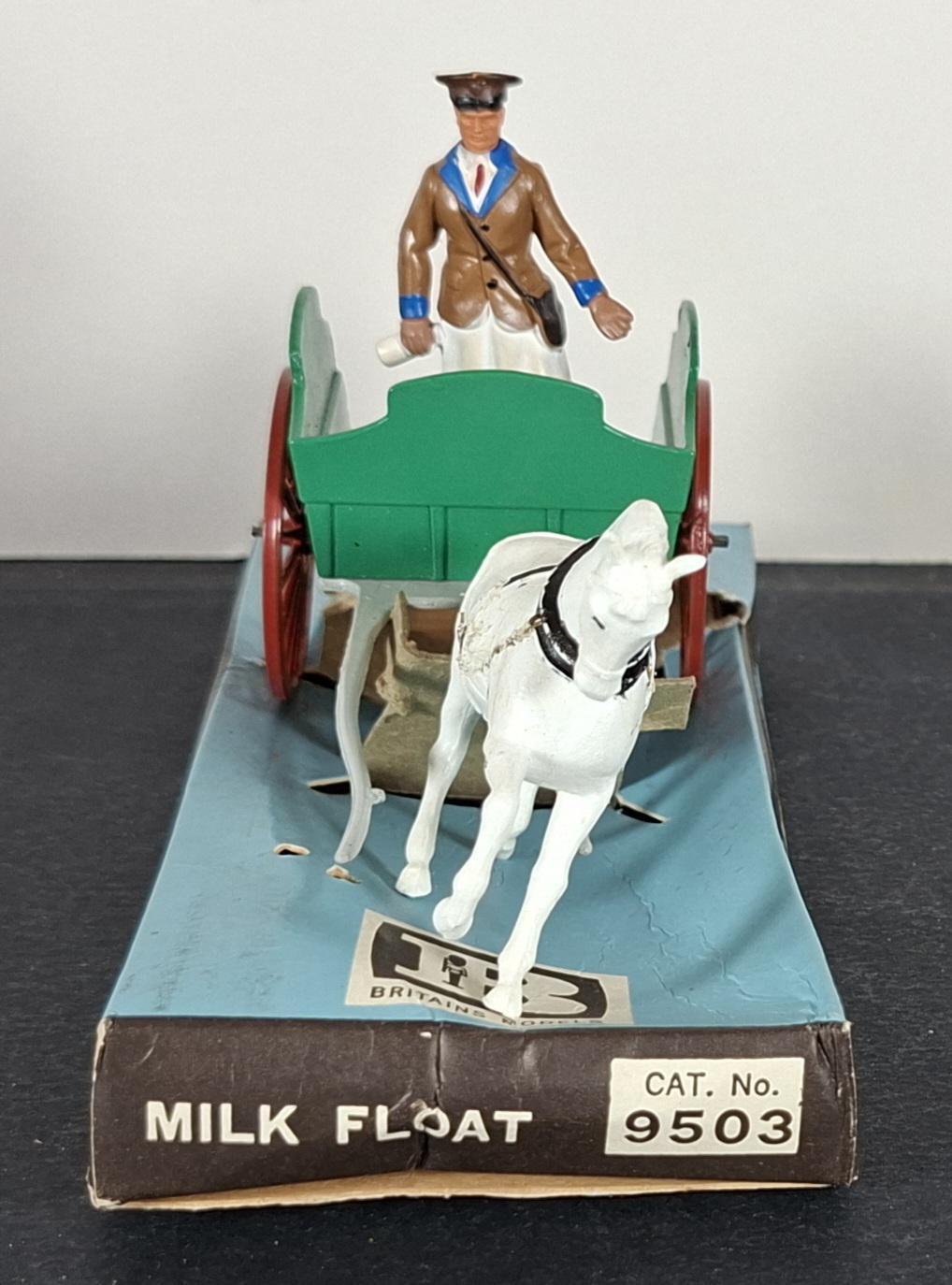 Boxed Britains Milk Float - No. 9503