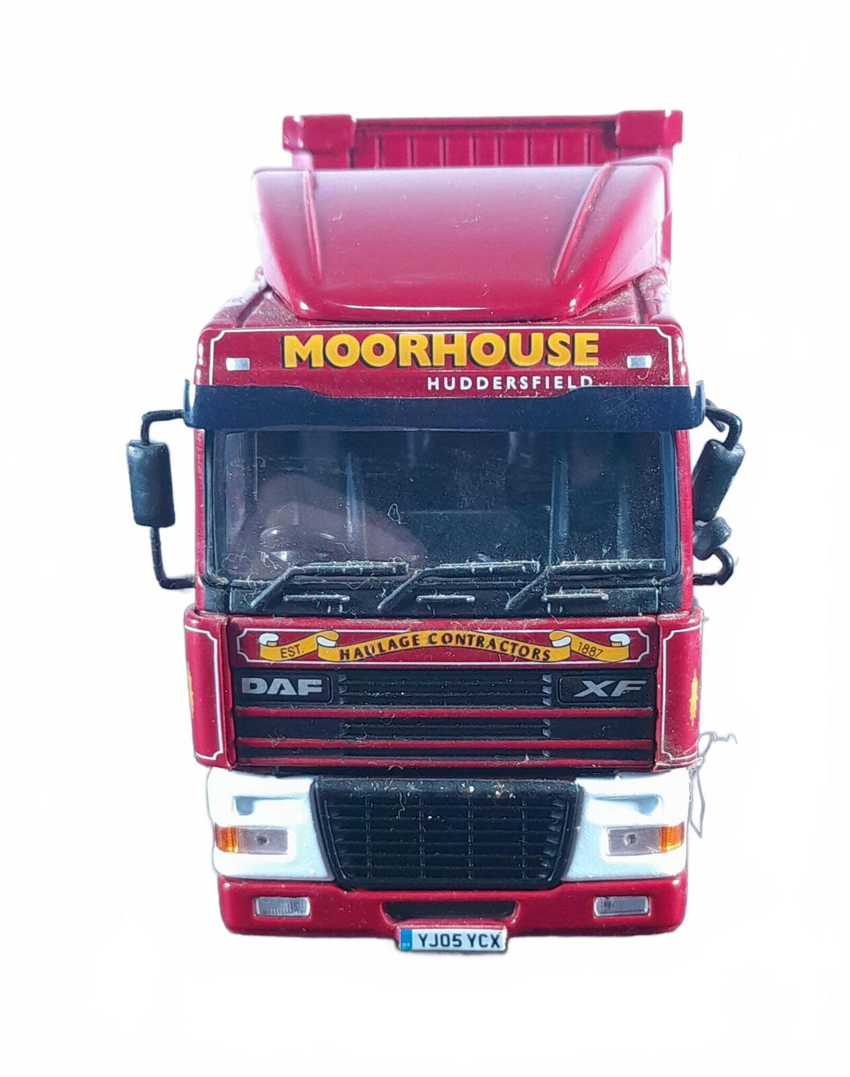 Boxed Corgi Tom Moorhouse & Son Ltd DAF XF Space Cab Curtainside - CC13243 (21)*