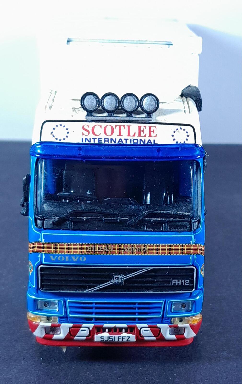 Boxed Corgi Scotlee Transport Volvo FH Globetrotter  Fridge Trailer CC12420 (33)