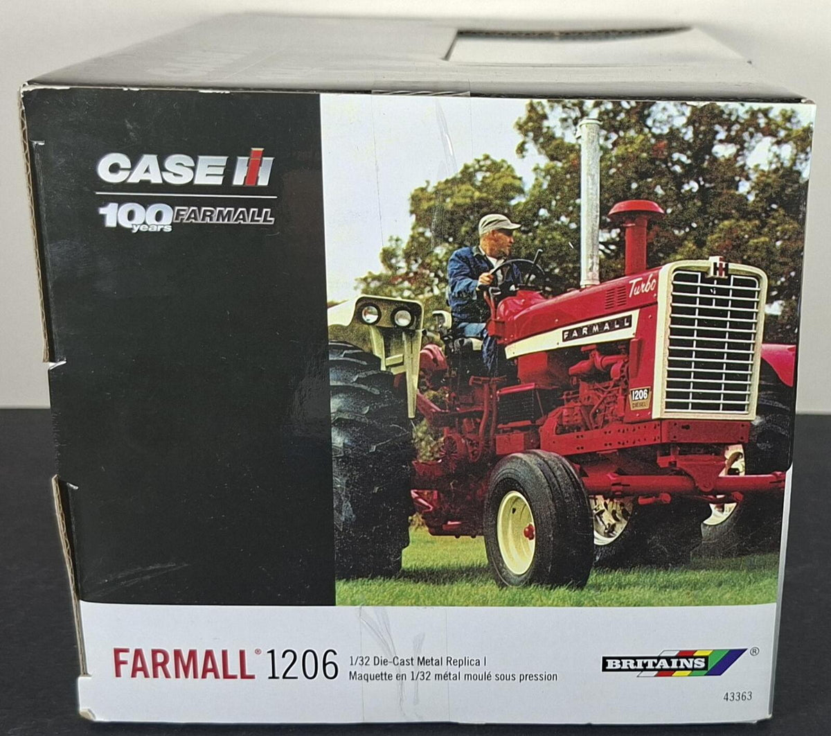 Boxed Britains Case IH Farmall 1206 Tractor - 43363
