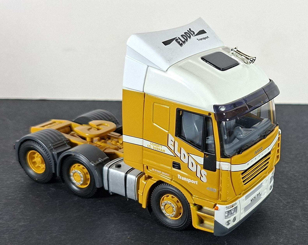 Boxed Corgi Elddis Transport Ltd Iveco Stralis Curtainside - CC15001