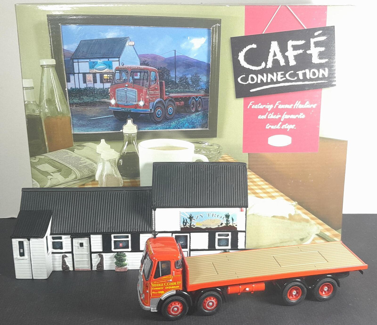 Boxed Corgi Siddle Cook AEC MKV Mammoth Major Platform Lorry & "The Lazy Trout" - CC11501 *1886