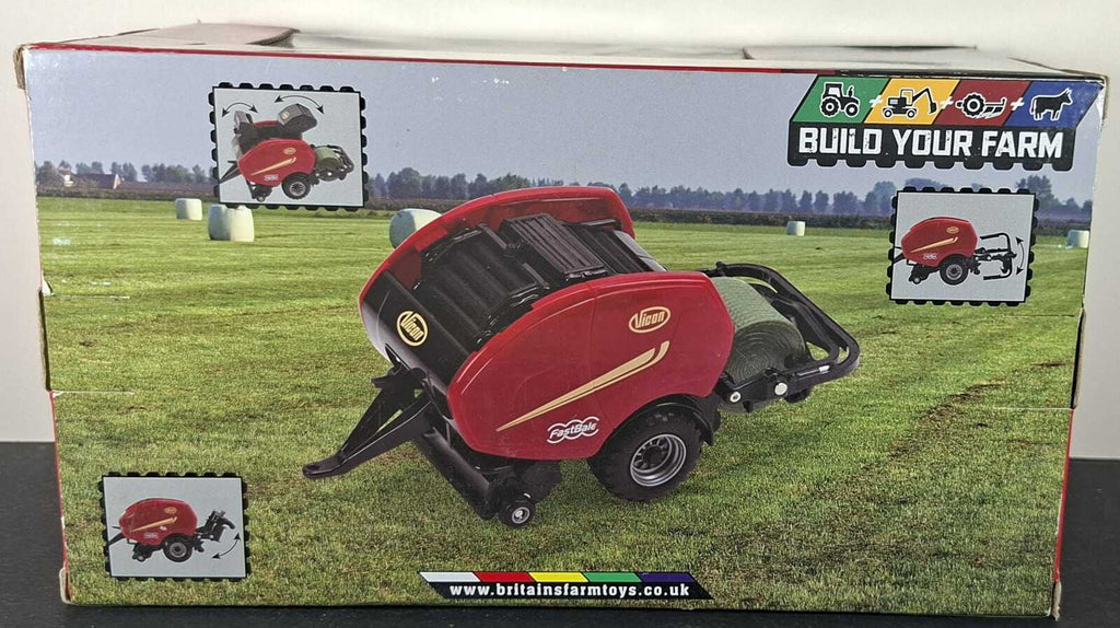 Boxed Britains Vicon Fastbale Non Stop Bale Wrapper Combination - 43221