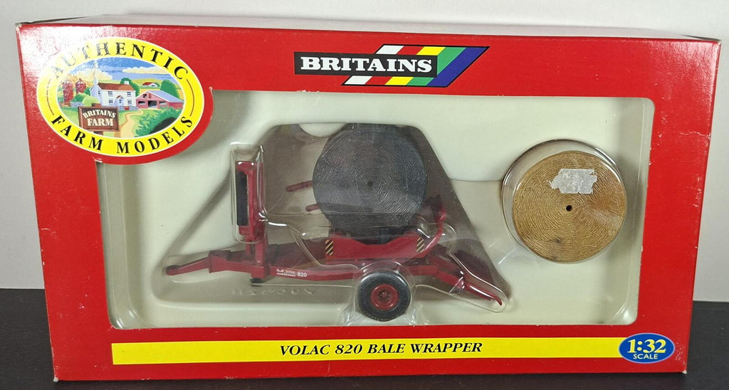 Boxed Britains Volac 820 Bale Wrapper - 9592