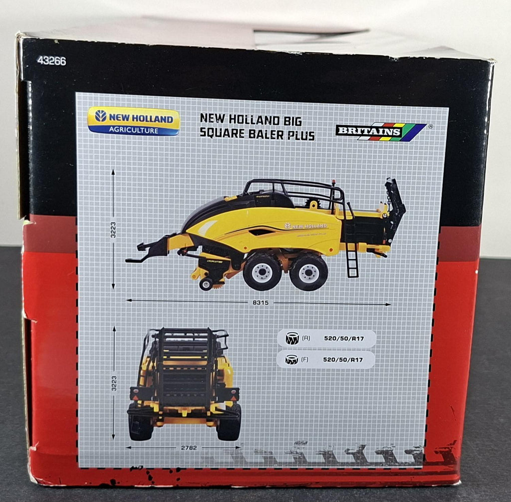 Boxed Britains New Holland Big Square Baler Plus - 43266