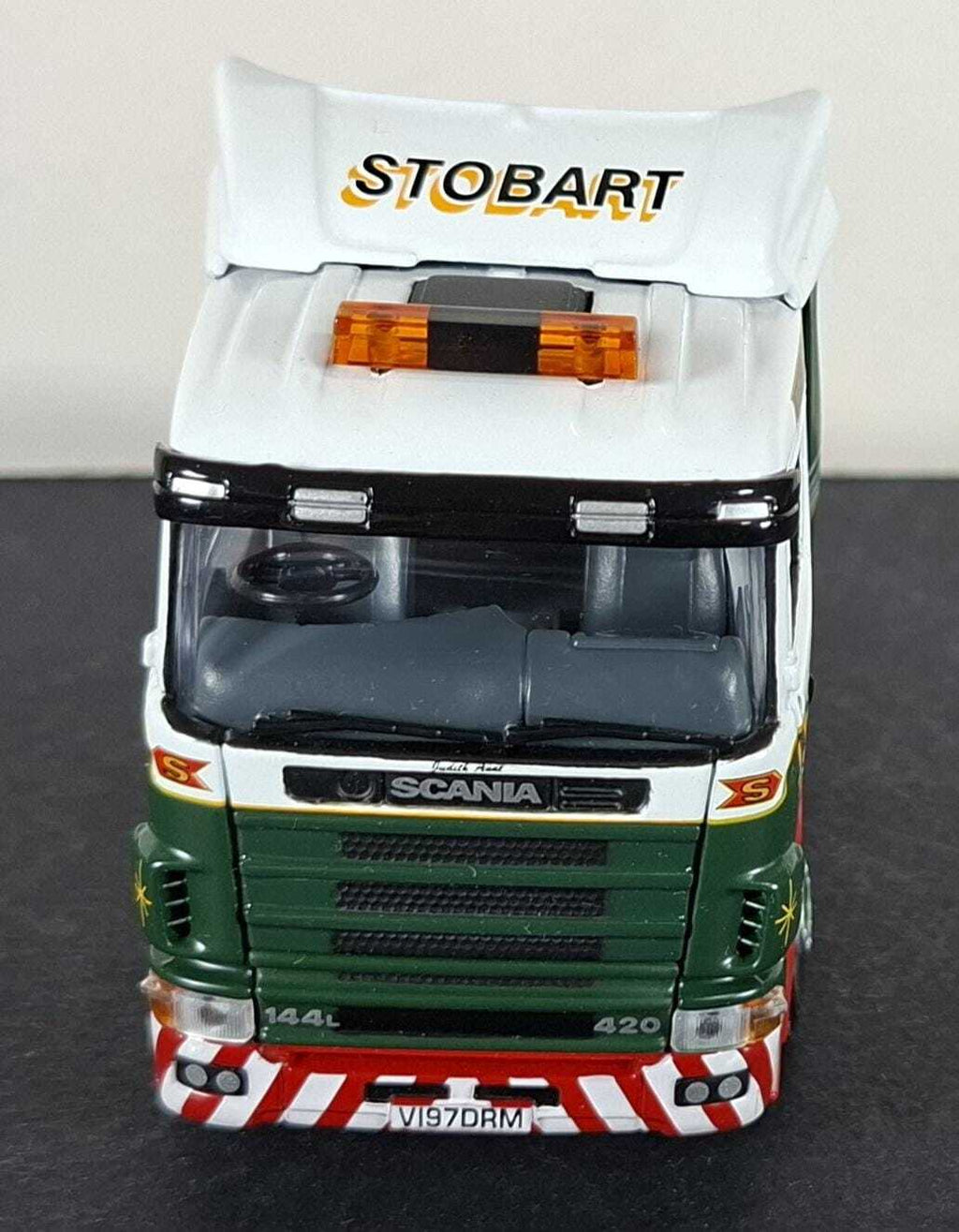 Boxed Corgi Eddie Stobart Ltd Scania Low Loader - CC12203