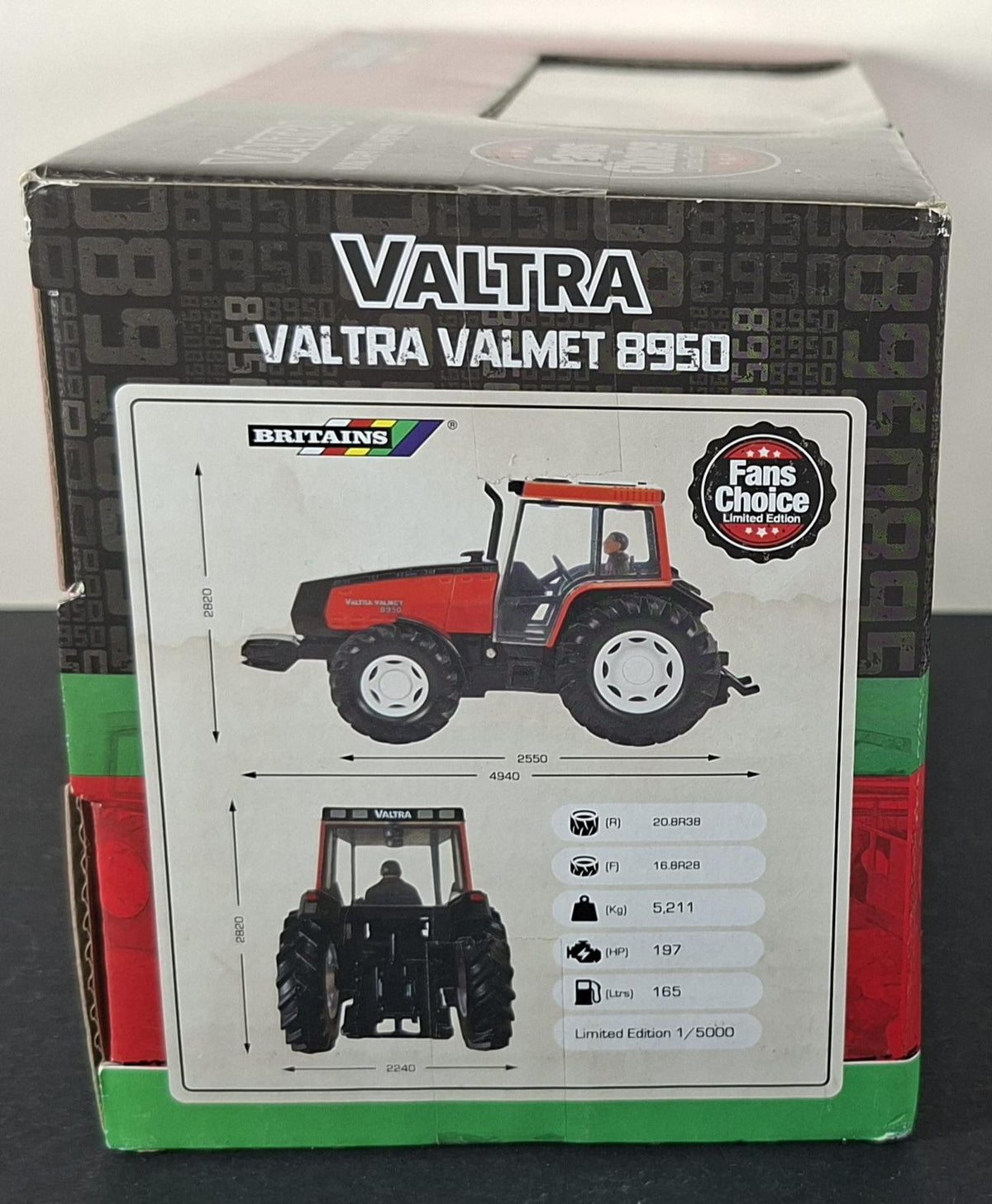 Boxed Britains Valtra Valmet 8950 Tractor - 43342