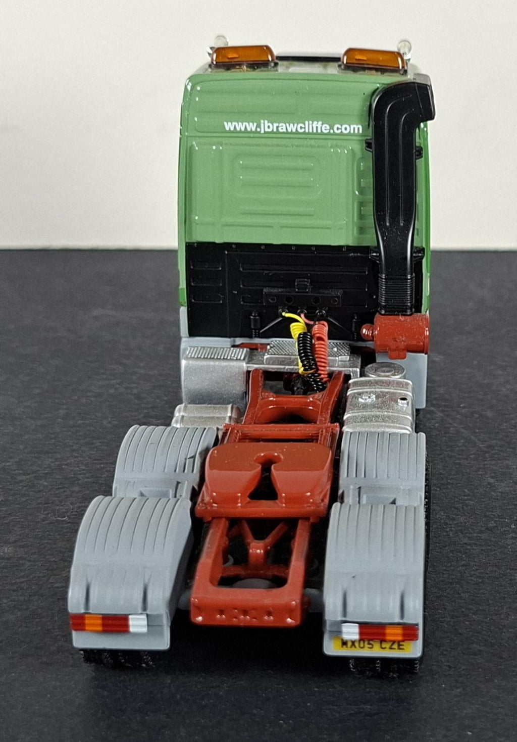 Corgi JB Rawcliffe & Sons Mercedes Benz Actros Nooteboom Low Loader, Volvo Excavator EC210  CC13816