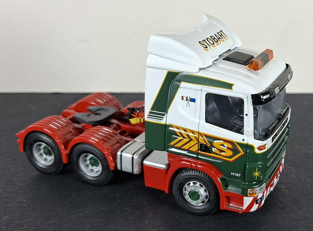 Boxed Corgi Eddie Stobart Ltd Scania Low Loader - CC12203
