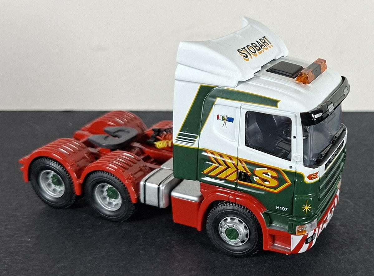 Boxed Corgi Eddie Stobart Ltd Scania Low Loader - CC12203