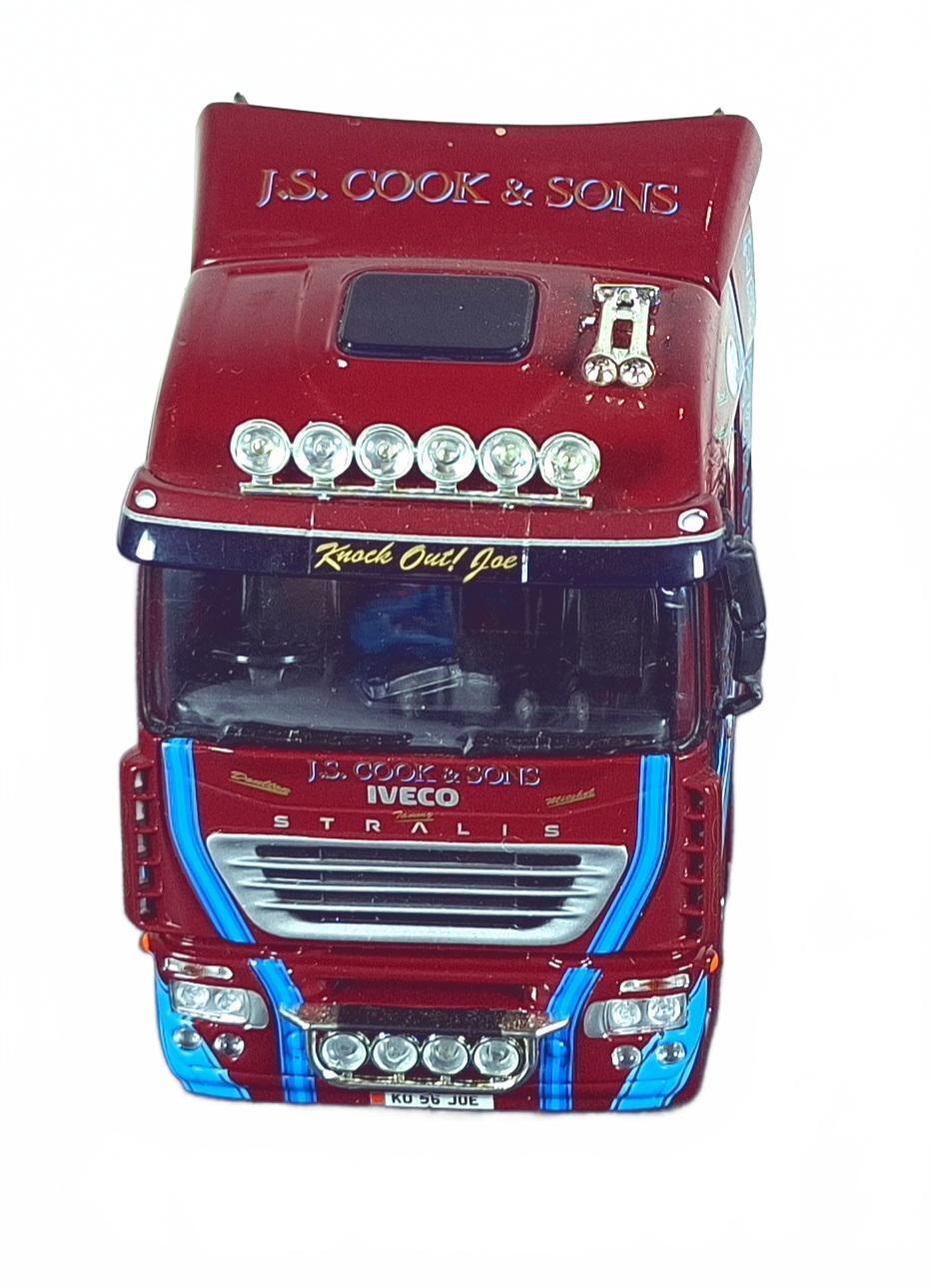 Boxed Corgi J.S Cook & Sons Iveco Stralis Set Of 3 Cabs - CC15004 (70)*