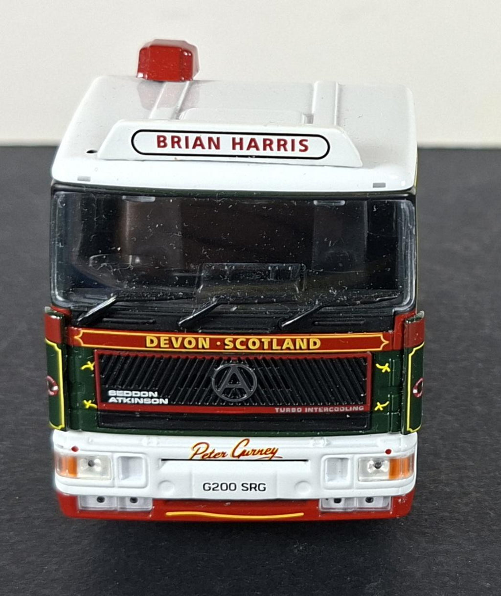 Boxed Corgi Brian Harris Seddon Atkinson Strato 40 Flatbed With Chain Load - CC15405