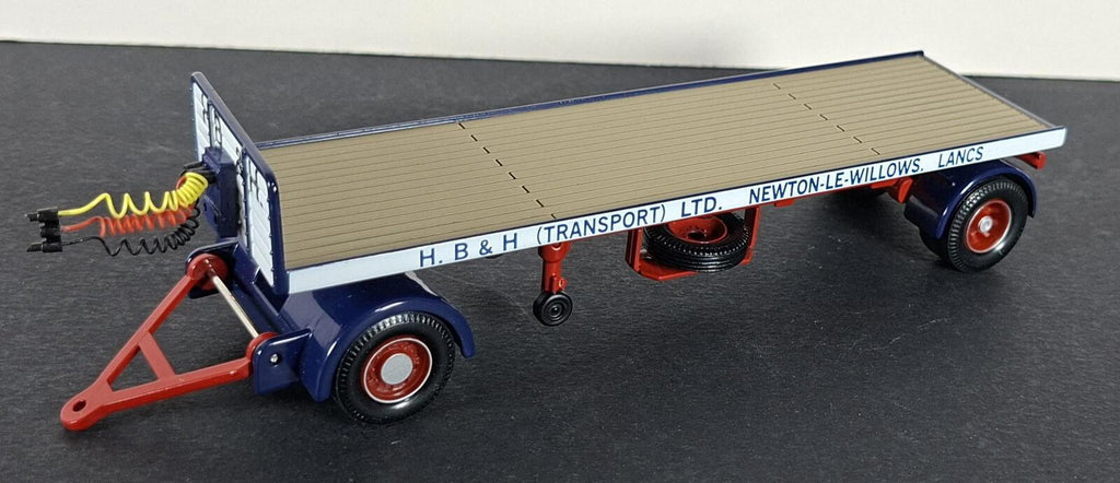 Boxed Corgi H, B & H Ltd Newton-Le-Willows Leyland (Lad) Octopus With Drawbar Trailer - CC11609