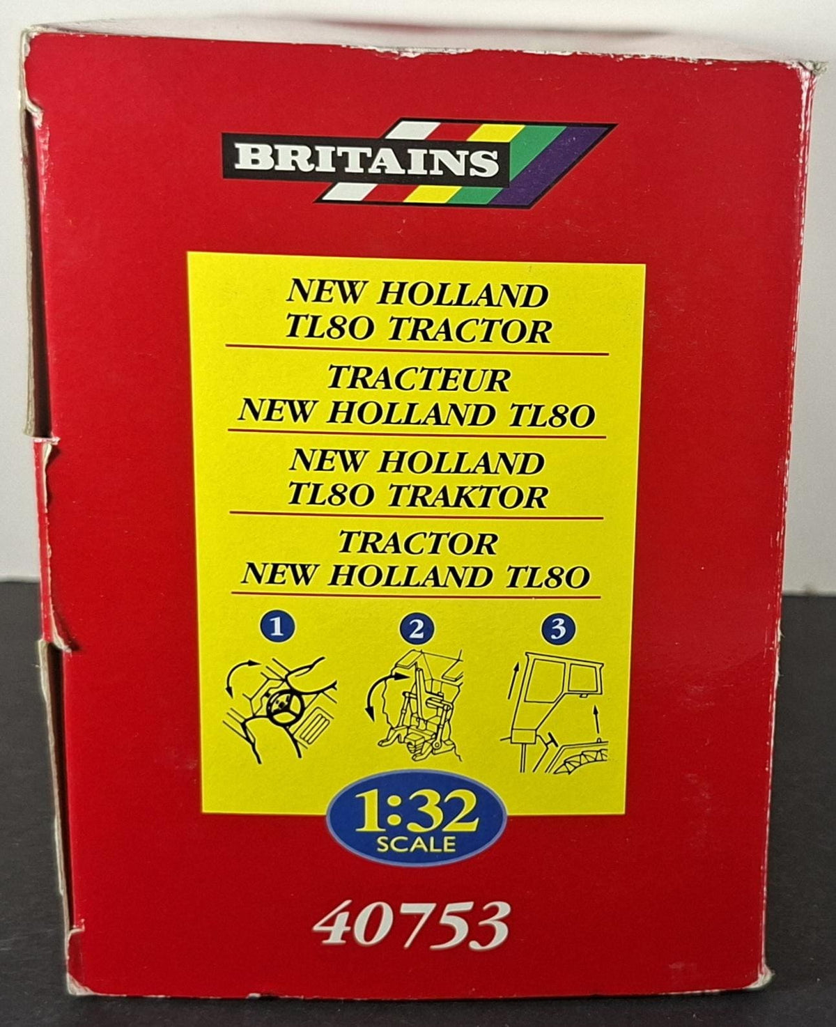 Boxed Britains New Holland TL80 Tractor - 40753
