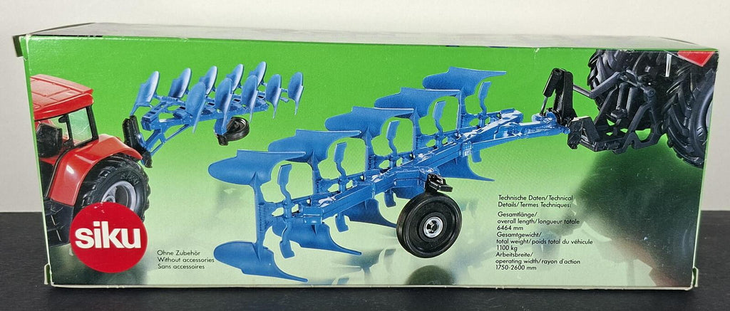 Boxed Siku Lemken Plough - 2051