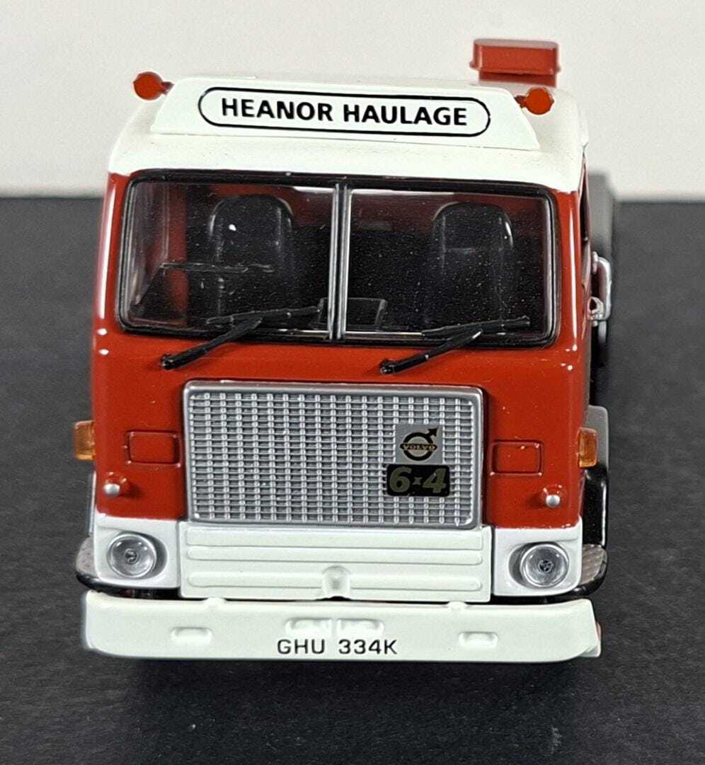 Boxed Corgi Heanor Haulage Volvo F88 2 Axle Low Loader & Portable Building Load -  CC13110