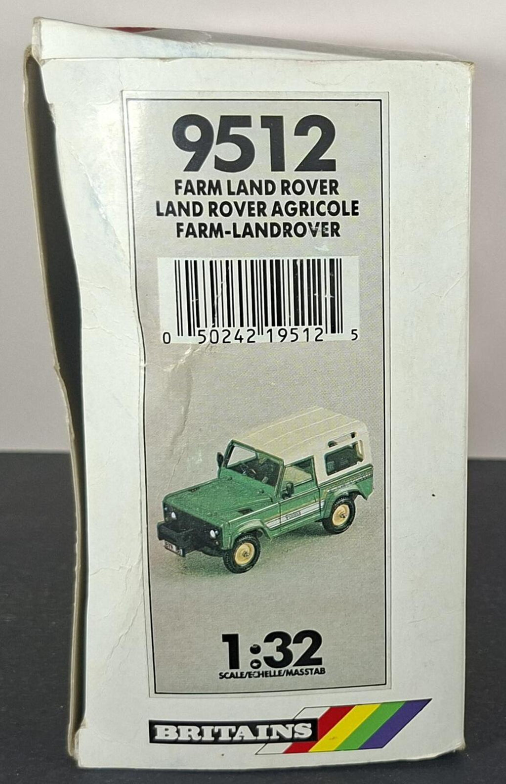 Boxed Britains Farm Landrover - 9512
