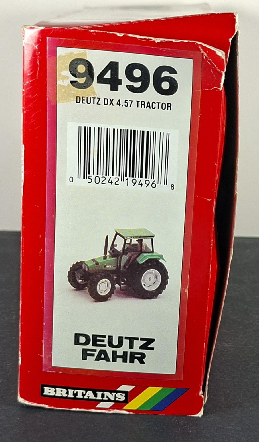 Boxed Britains Deutz Fahr DX 4.57 Tractor - 9496