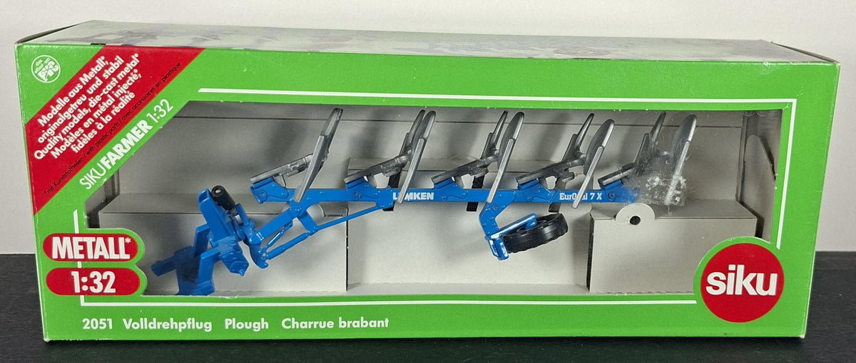 Boxed Siku Lemken Plough - 2051