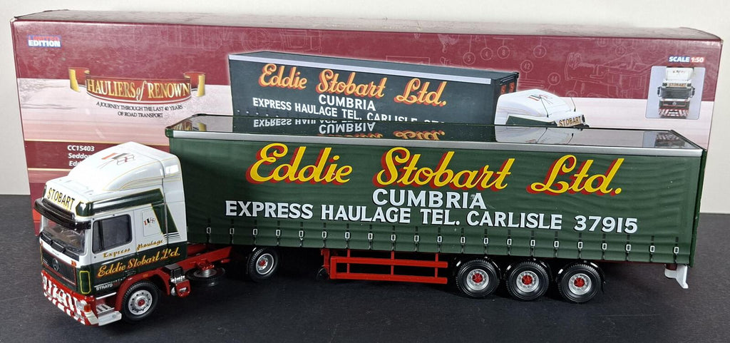 Boxed Corgi Eddie Stobart Ltd Seddon Atkinson Strato Curtainside - CC15403
